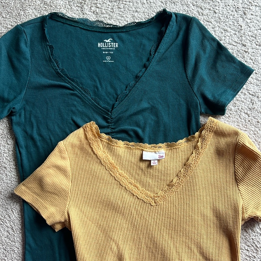 BUNDLE Lace Casual Tops